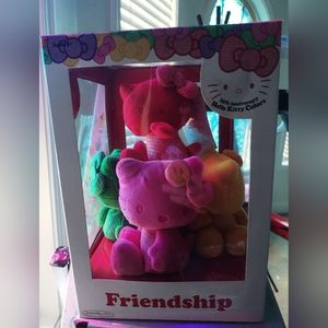 👩‍⚖️ SOLD- Hello kitty 35th collectible plush set Y2K sanrio kawaii